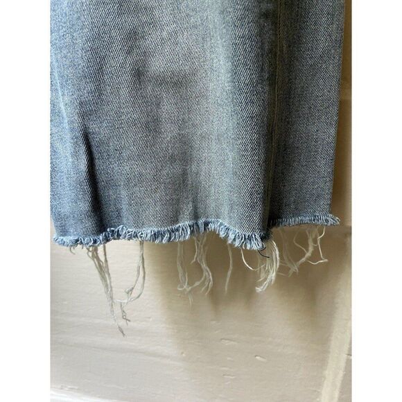 Hudson Mens Shorts size 32 Byron Light Wash Distressed Cut Off Stretch Summer - Picture 2 of 8